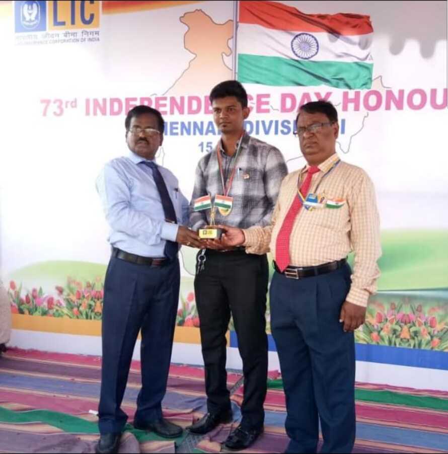 Honored on Independance Day 2019 for Best Preformance